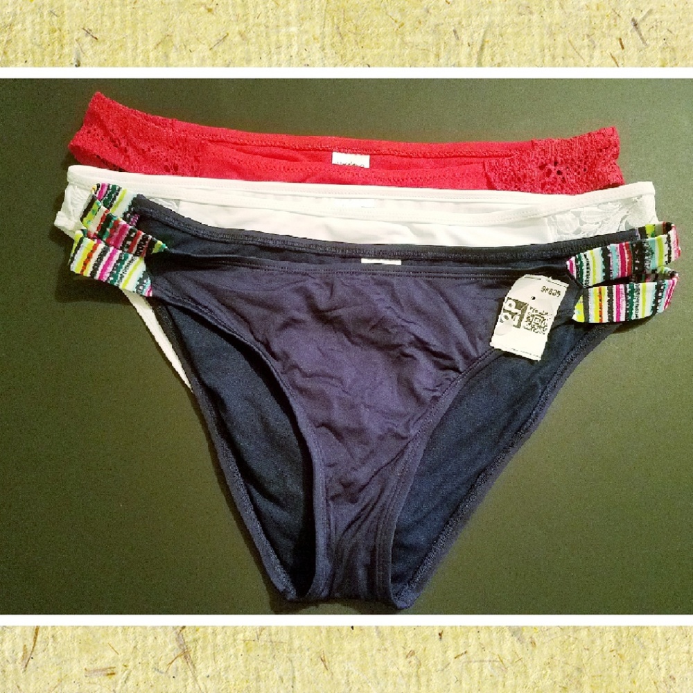 3 bikini bottom size xl